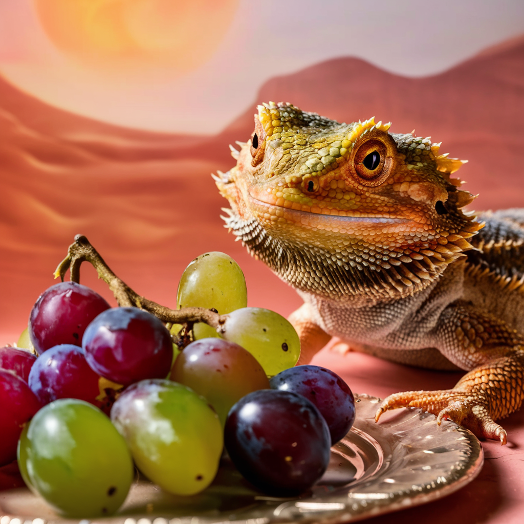 Can Bearded Dragons Eat Grapes?