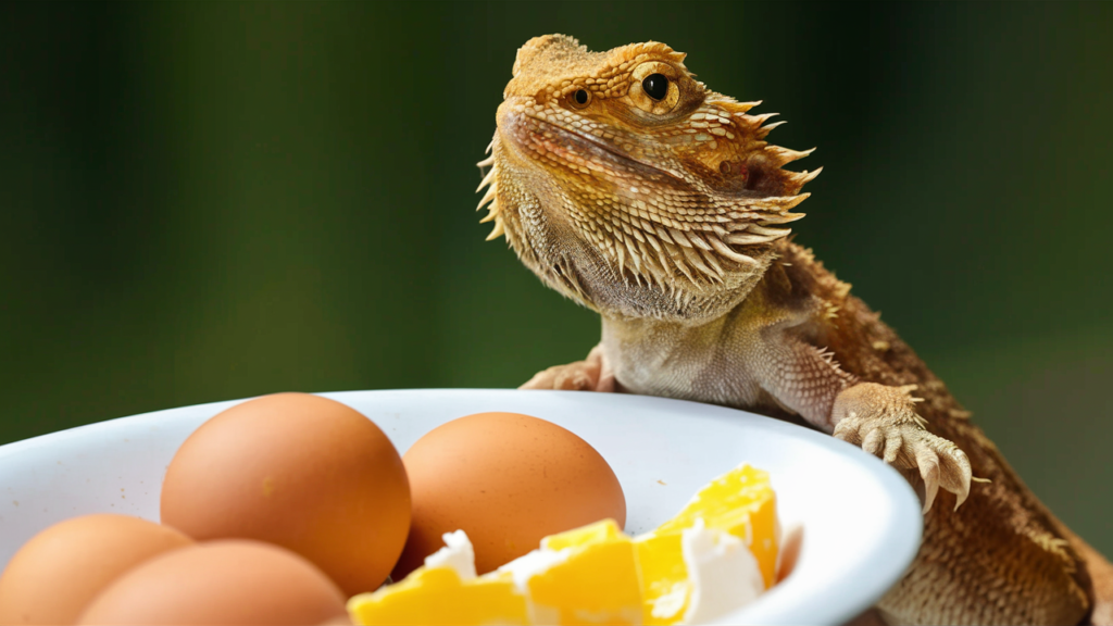 can bearded dragos eat eggs