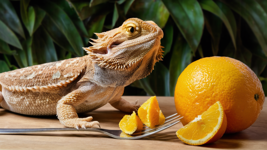 can bearded dragons eat oranges?