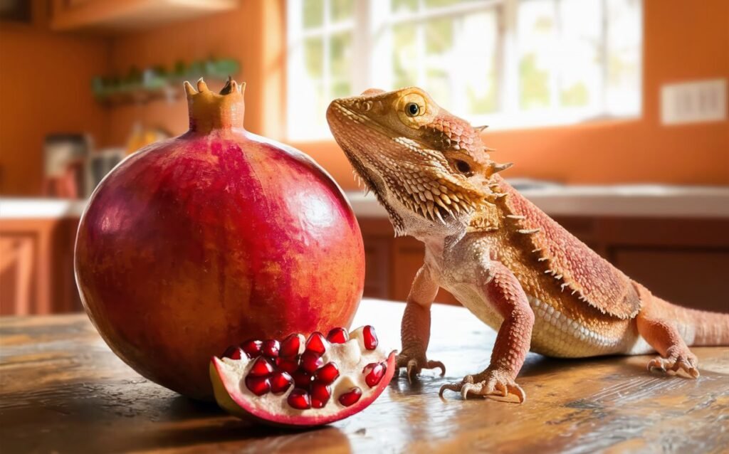 Can Bearded Dragons Eat Pomegranate?